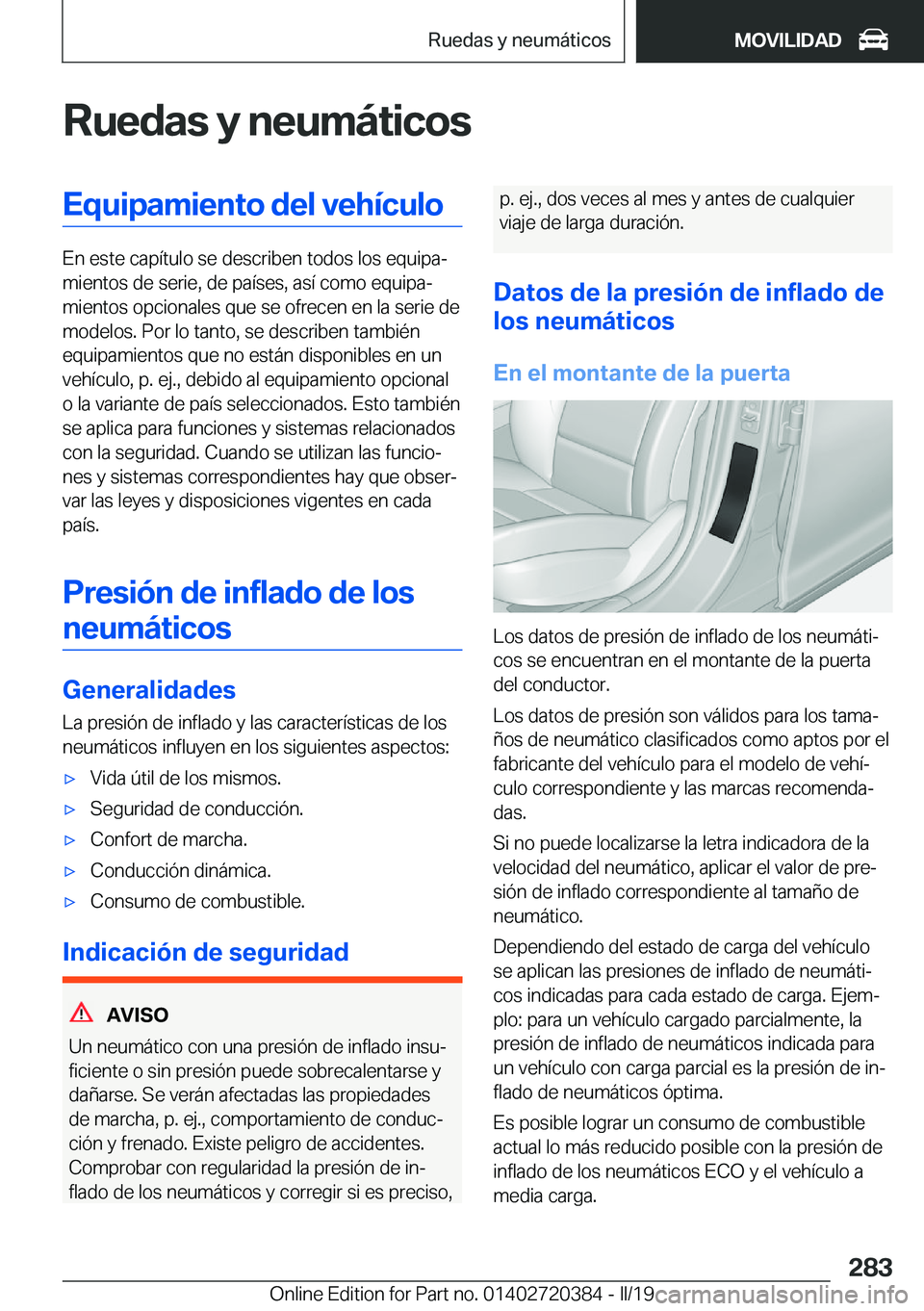 BMW X2 2019  Manuales de Empleo (in Spanish) �R�u�e�d�a�s��y��n�e�u�m�