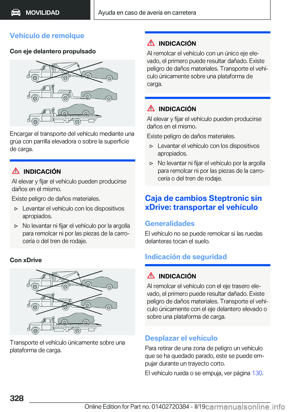 BMW X2 2019  Manuales de Empleo (in Spanish) �V�e�h�