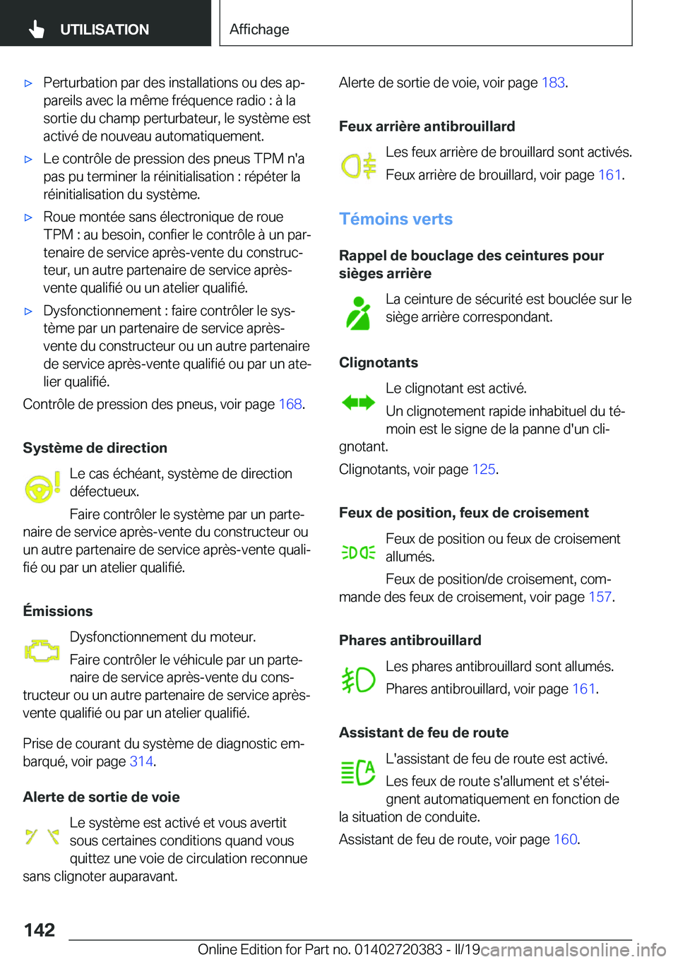 BMW X2 2019  Notices Demploi (in French) 'x�P�e�r�t�u�r�b�a�t�i�o�n��p�a�r��d�e�s��i�n�s�t�a�l�l�a�t�i�o�n�s��o�u��d�e�s��a�pj
�p�a�r�e�i�l�s��a�v�e�c��l�a��m�ê�m�e��f�r�é�q�u�e�n�c�e��r�a�d�i�o��:��