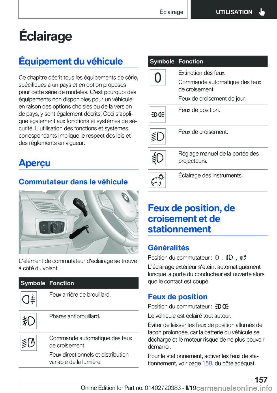 BMW X2 2019  Notices Demploi (in French) �