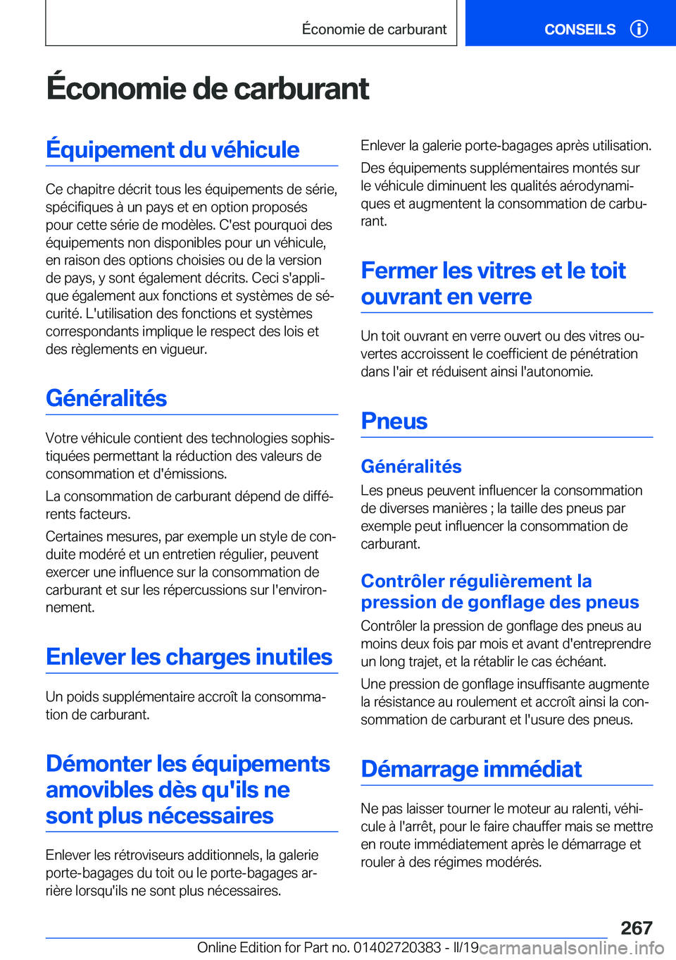 BMW X2 2019  Notices Demploi (in French) �