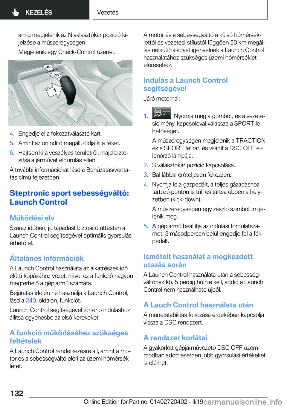 BMW X2 2019  Kezelési útmutató (in Hungarian) �a�m�