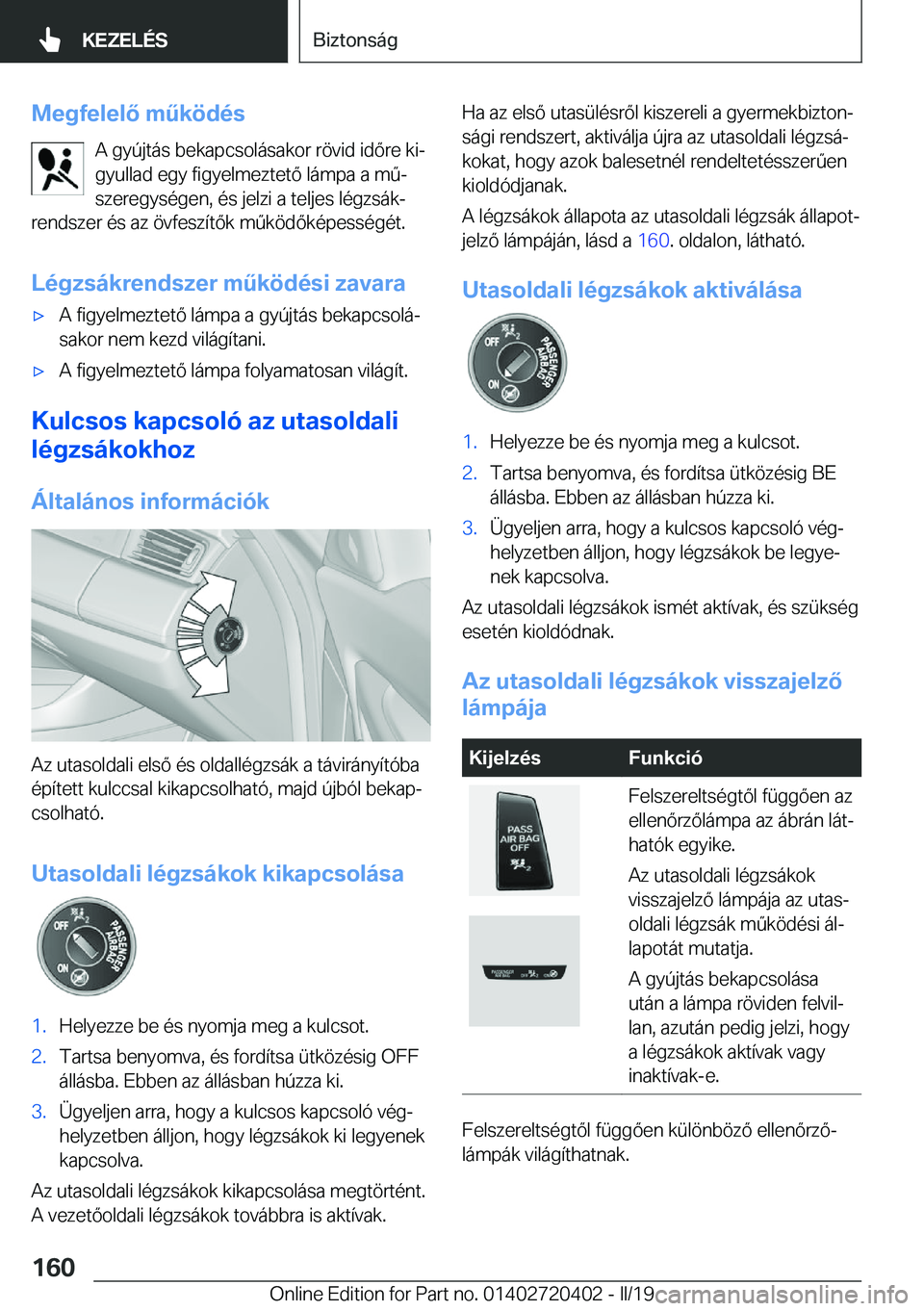 BMW X2 2019  Kezelési útmutató (in Hungarian) �M�e�g�f�e�l�e�l�