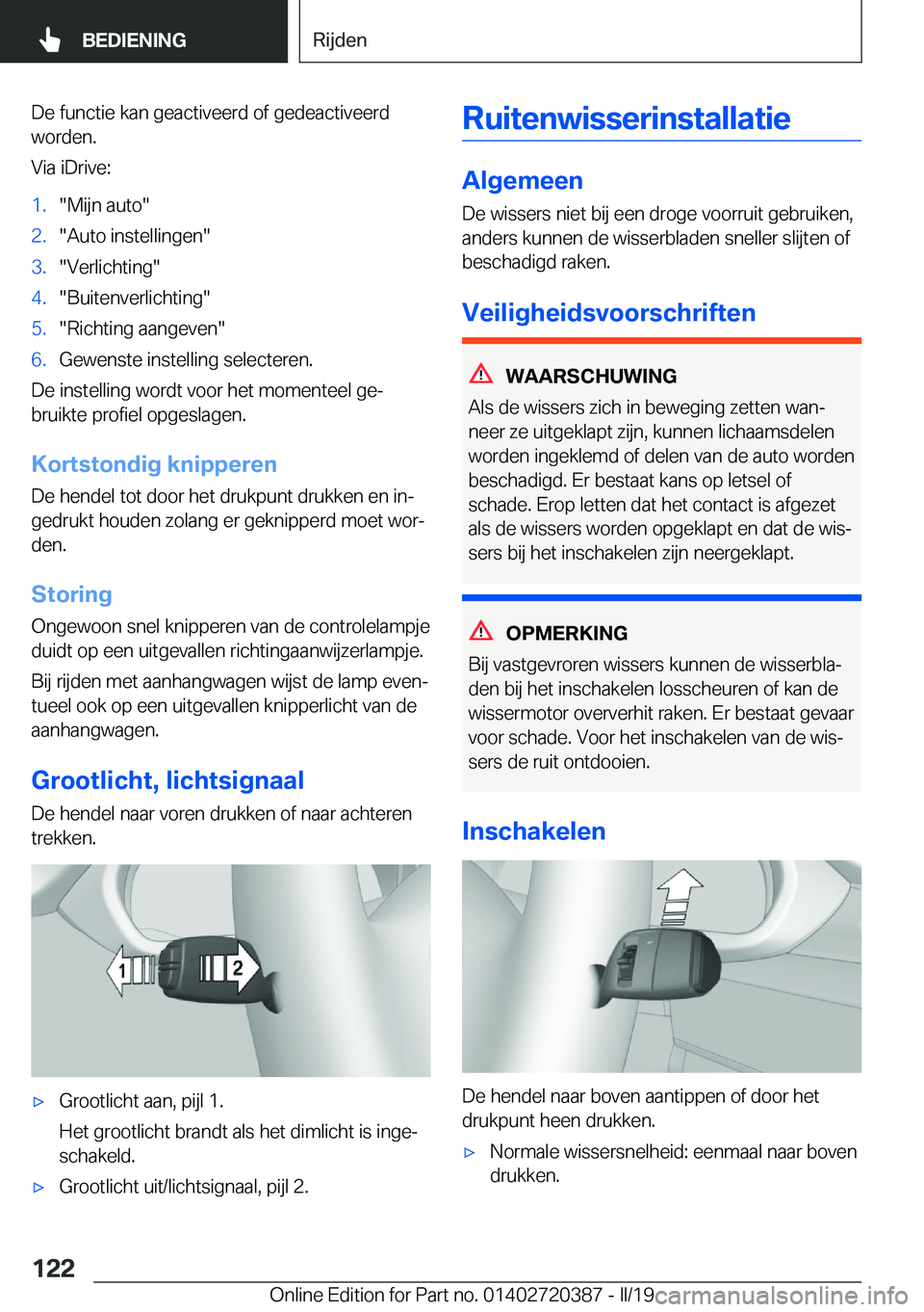 BMW X2 2019  Instructieboekjes (in Dutch) �D�e��f�u�n�c�t�i�e��k�a�n��g�e�a�c�t�i�v�e�e�r�d��o�f��g�e�d�e�a�c�t�i�v�e�e�r�d�w�o�r�d�e�n�.
�V�i�a��i�D�r�i�v�e�:�1�.��M�i�j�n��a�u�t�o��2�.��A�u�t�o��i�n�s�t�e�l�l�i�n�g�e�n��3�.��V�