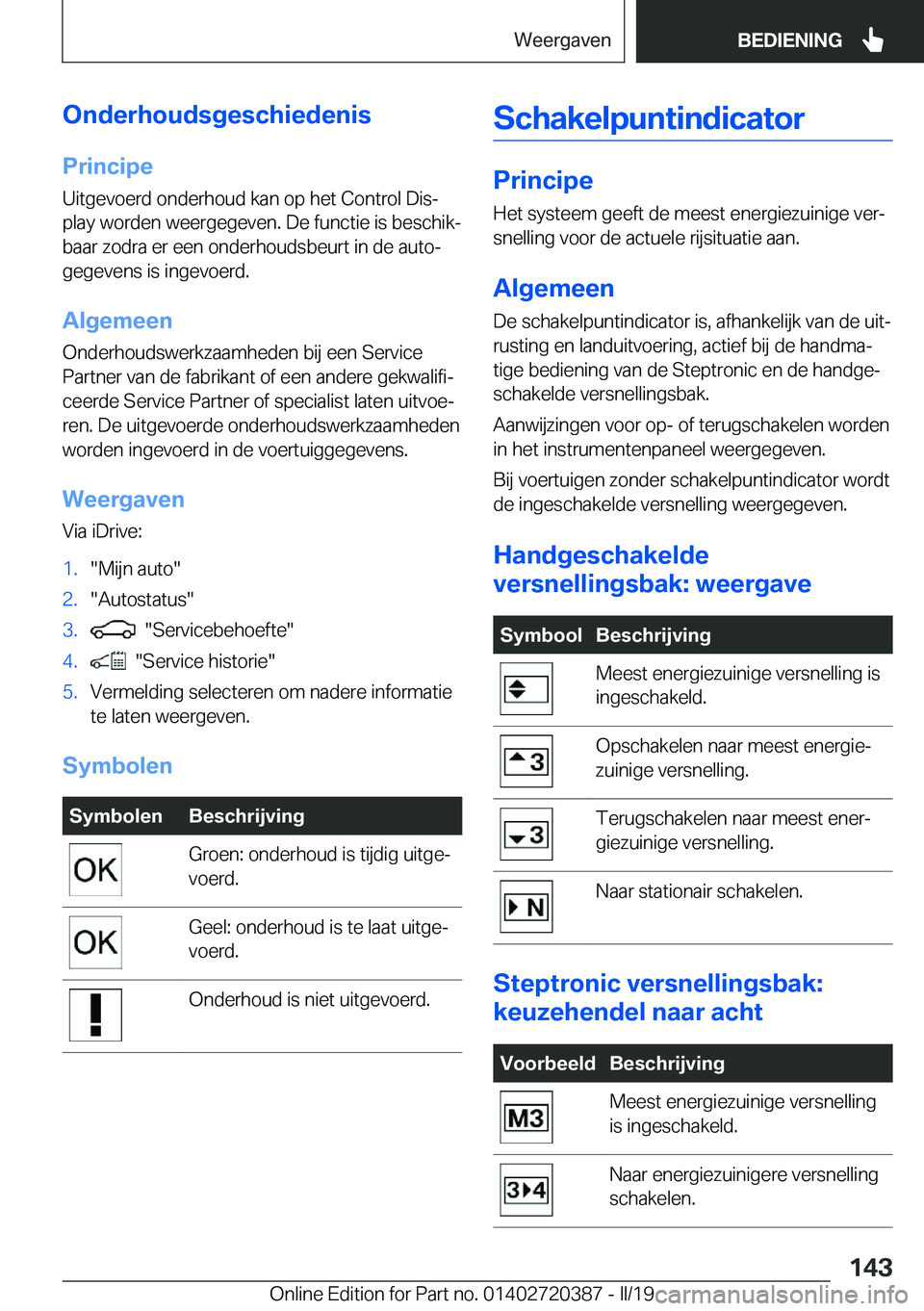 BMW X2 2019  Instructieboekjes (in Dutch) �O�n�d�e�r�h�o�u�d�s�g�e�s�c�h�i�e�d�e�n�i�s
�P�r�i�n�c�i�p�e �U�i�t�g�e�v�o�e�r�d��o�n�d�e�r�h�o�u�d��k�a�n��o�p��h�e�t��C�o�n�t�r�o�l��D�i�sj
�p�l�a�y��w�o�r�d�e�n��w�e�e�r�g�e�g�e�v�e�n�.�