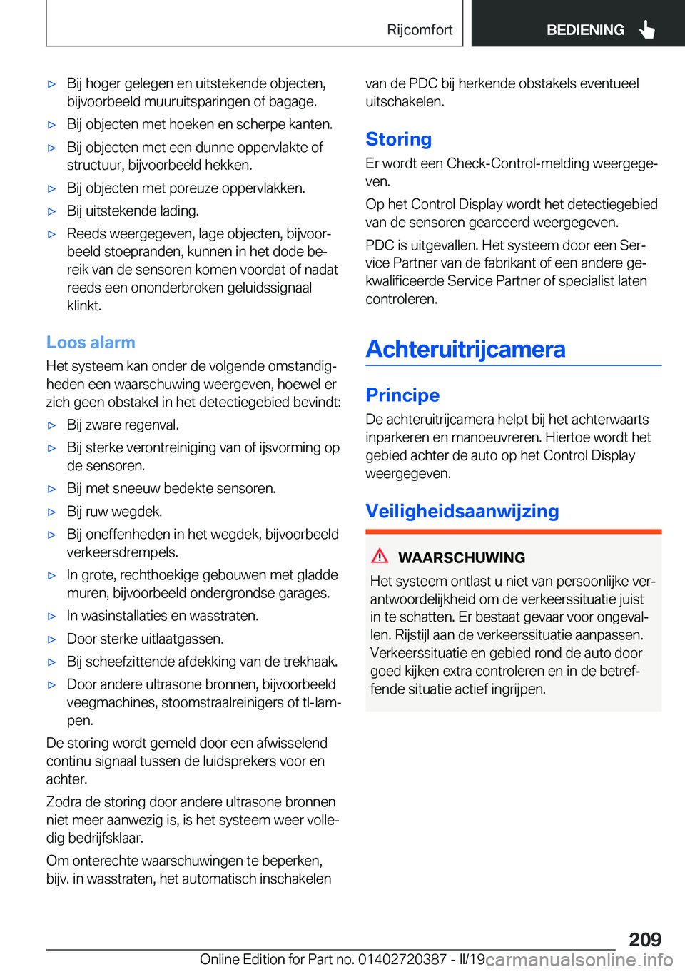 BMW X2 2019  Instructieboekjes (in Dutch) 'x�B�i�j��h�o�g�e�r��g�e�l�e�g�e�n��e�n��u�i�t�s�t�e�k�e�n�d�e��o�b�j�e�c�t�e�n�,
�b�i�j�v�o�o�r�b�e�e�l�d��m�u�u�r�u�i�t�s�p�a�r�i�n�g�e�n��o�f��b�a�g�a�g�e�.'x�B�i�j��o�b�j�e�c�t�e�