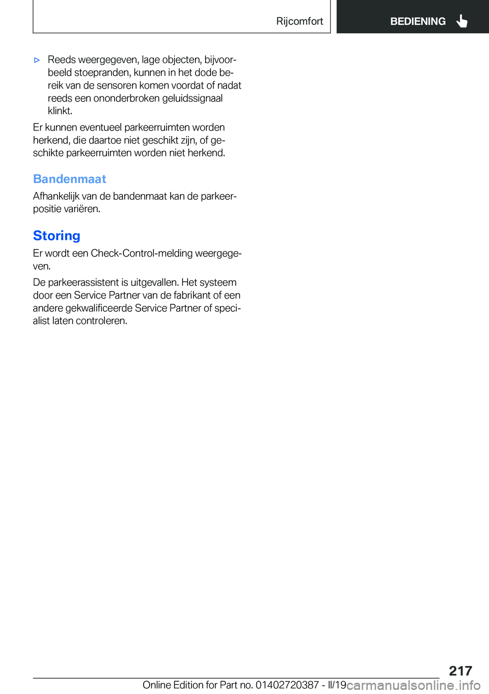 BMW X2 2019  Instructieboekjes (in Dutch) 'x�R�e�e�d�s��w�e�e�r�g�e�g�e�v�e�n�,��l�a�g�e��o�b�j�e�c�t�e�n�,��b�i�j�v�o�o�rj
�b�e�e�l�d��s�t�o�e�p�r�a�n�d�e�n�,��k�u�n�n�e�n��i�n��h�e�t��d�o�d�e��b�ej �r�e�i�k��v�a�n��d�e��s