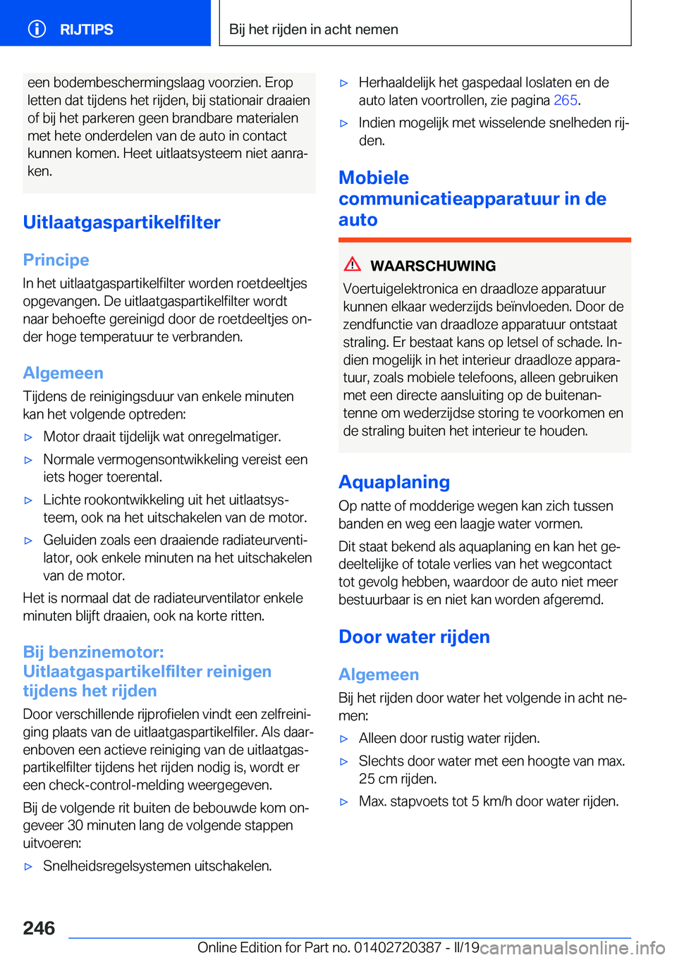 BMW X2 2019  Instructieboekjes (in Dutch) �e�e�n��b�o�d�e�m�b�e�s�c�h�e�r�m�i�n�g�s�l�a�a�g��v�o�o�r�z�i�e�n�.��E�r�o�p�l�e�t�t�e�n��d�a�t��t�i�j�d�e�n�s��h�e�t��r�i�j�d�e�n�,��b�i�j��s�t�a�t�i�o�n�a�i�r��d�r�a�a�i�e�n �o�f��b�i�j�