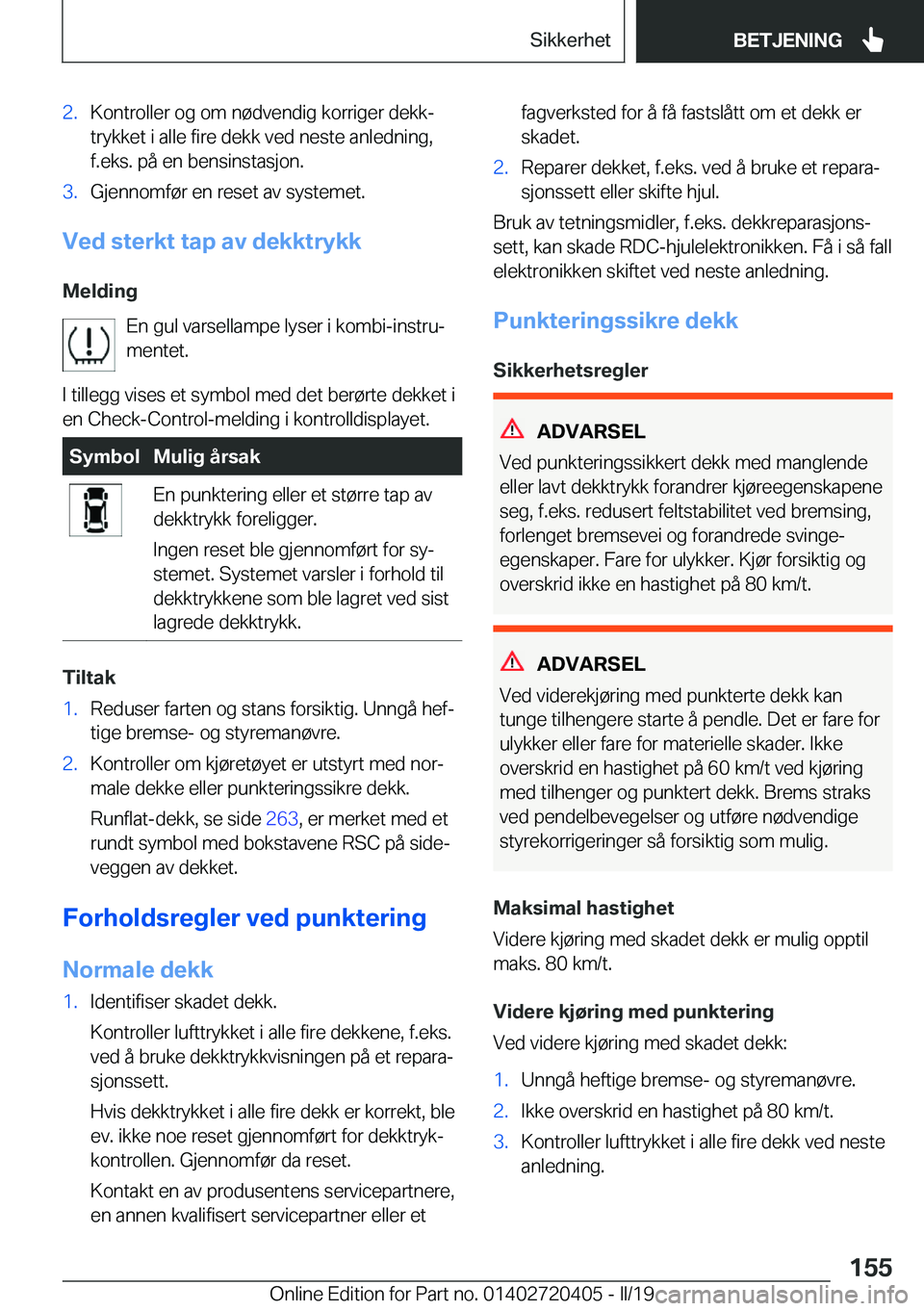 BMW X2 2019  InstruksjonsbØker (in Norwegian) �2�.�K�o�n�t�r�o�l�l�e�r��o�g��o�m��n�