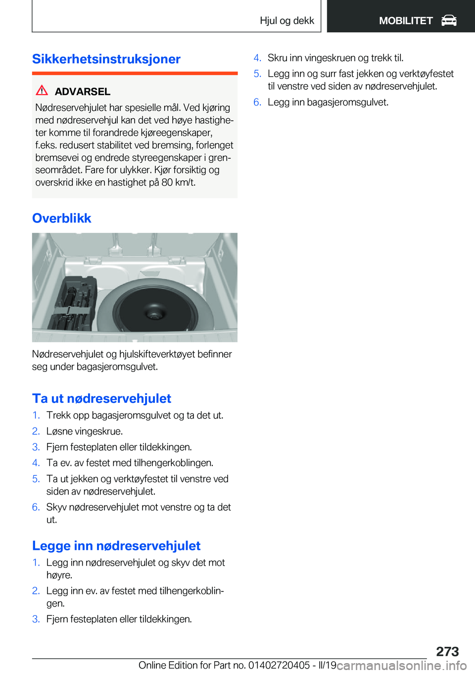 BMW X2 2019  InstruksjonsbØker (in Norwegian) �S�i�k�k�e�r�h�e�t�s�i�n�s�t�r�u�k�s�j�o�n�e�r
�A�D�V�A�R�S�E�L
�N�