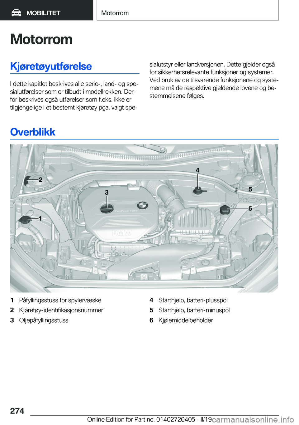 BMW X2 2019  InstruksjonsbØker (in Norwegian) �M�o�t�o�r�r�o�m�K�j�