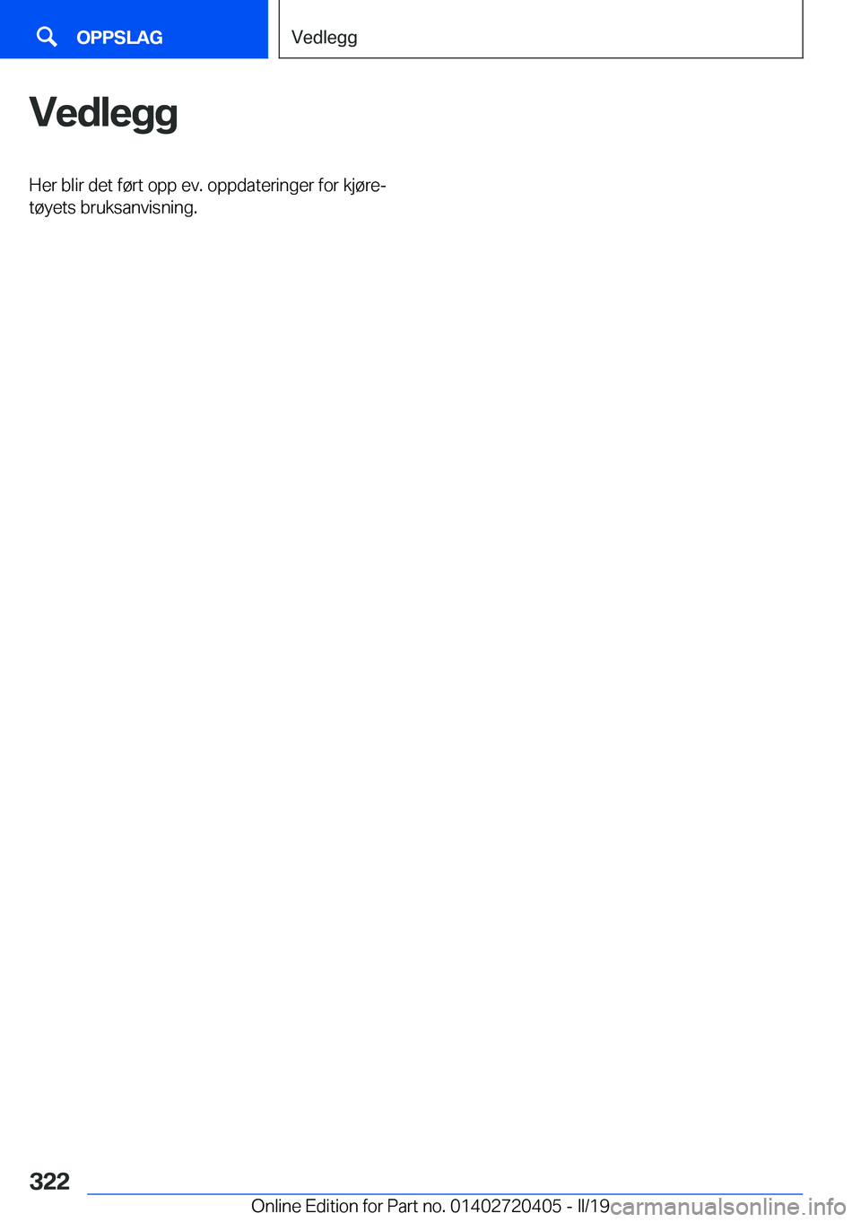 BMW X2 2019  InstruksjonsbØker (in Norwegian) �V�e�d�l�e�g�g�H�e�r��b�l�i�r��d�e�t��f�