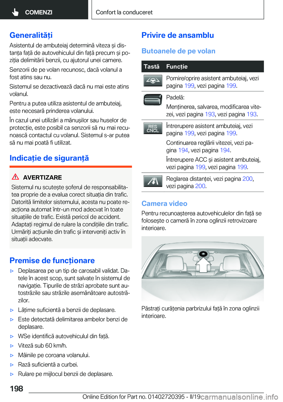 BMW X2 2019  Ghiduri De Utilizare (in Romanian) �G�e�n�e�r�a�l�i�t�