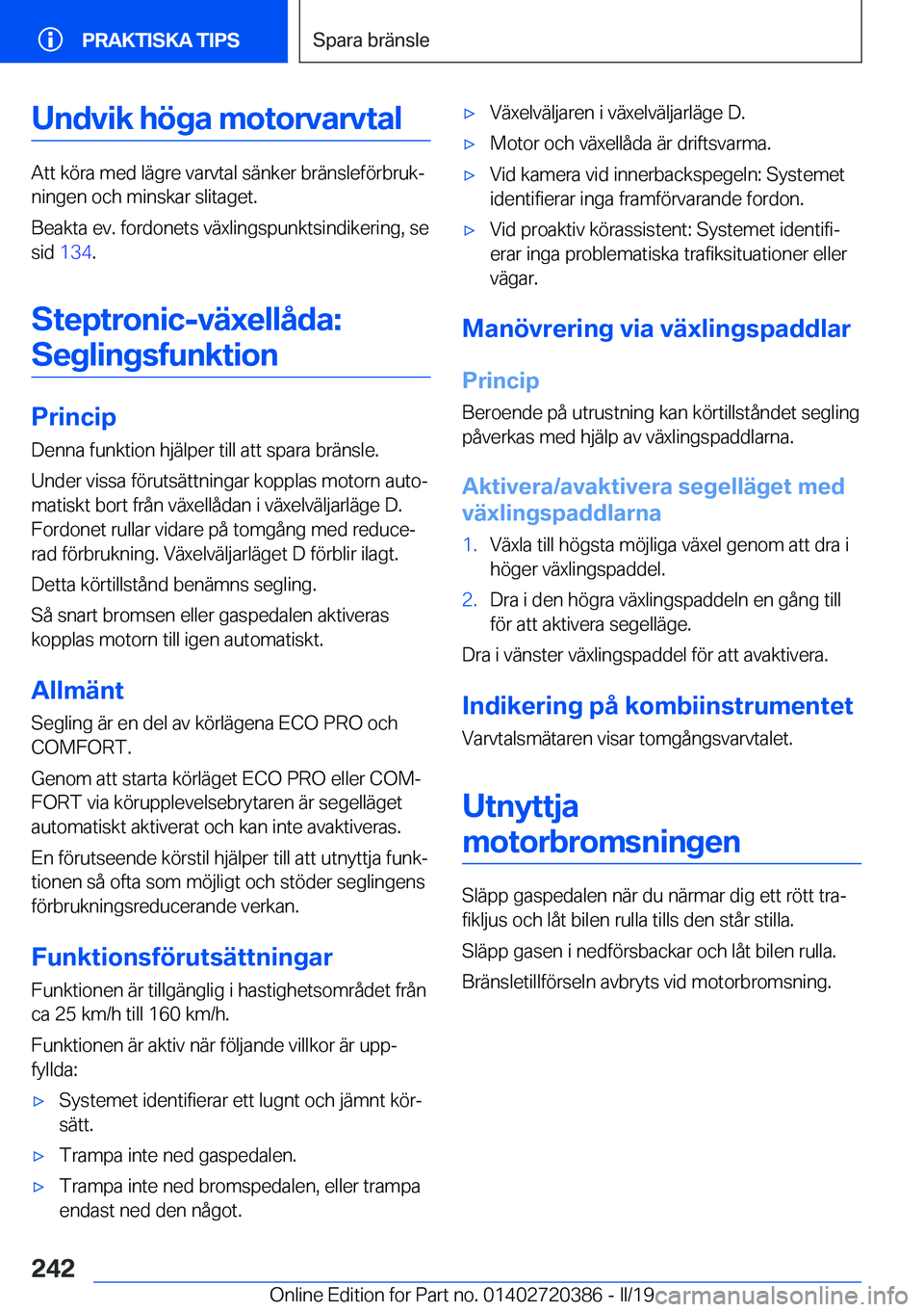 BMW X2 2019  InstruktionsbÖcker (in Swedish) �U�n�d�v�i�k��h�