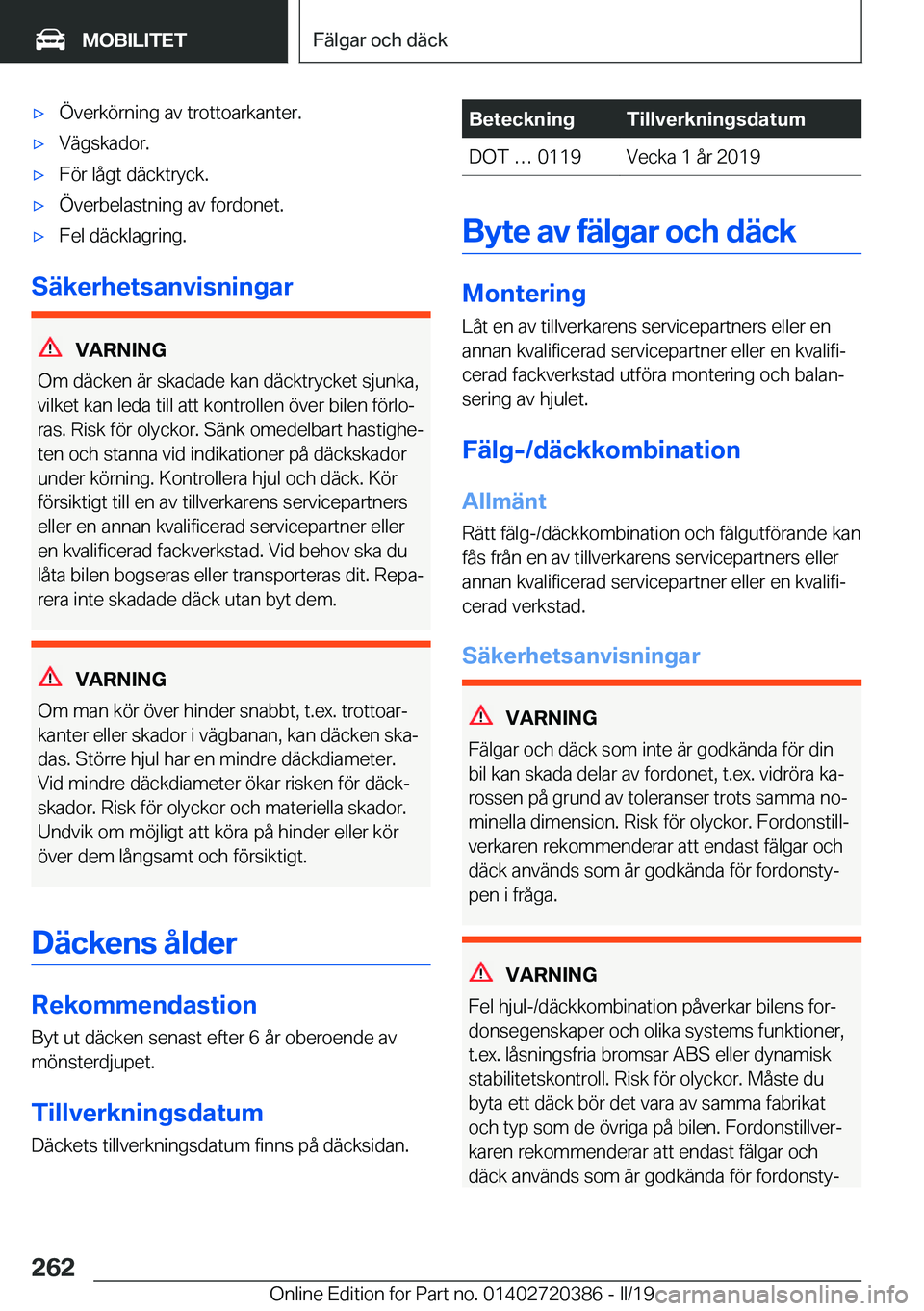 BMW X2 2019  InstruktionsbÖcker (in Swedish) x�