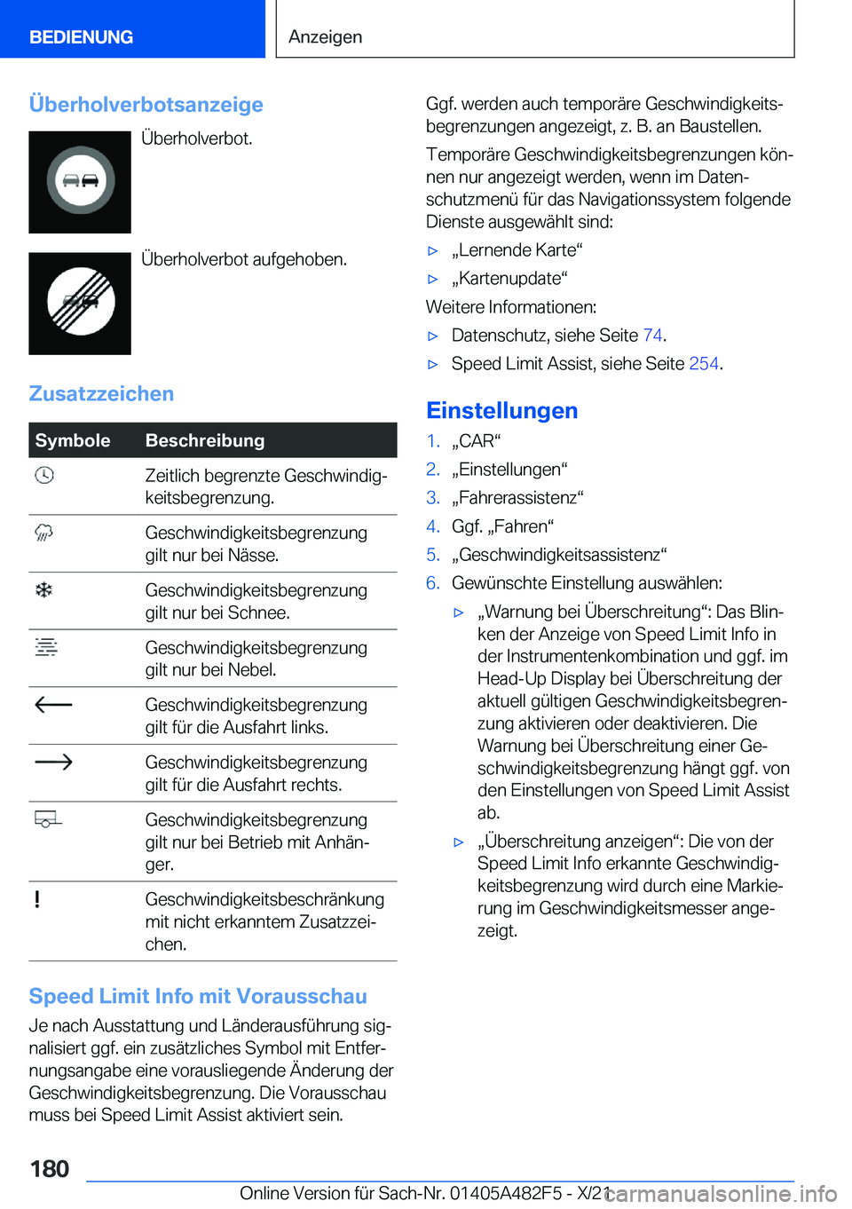 BMW X3 2022  Betriebsanleitungen (in German) �