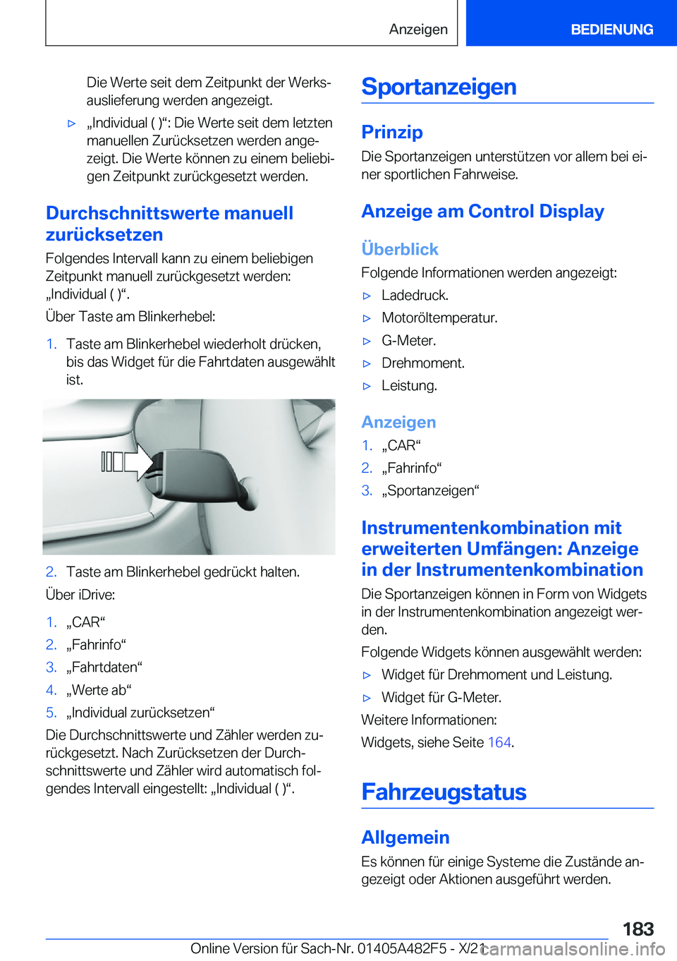 BMW X3 2022  Betriebsanleitungen (in German) �D�i�e��W�e�r�t�e��s�e�i�t��d�e�m��Z�e�i�t�p�u�n�k�t��d�e�r��W�e�r�k�sj
�a�u�s�l�i�e�f�e�r�u�n�g��w�e�r�d�e�n��a�n�g�e�z�e�i�g�t�.xx�I�n�d�i�v�i�d�u�a�l��(��)v�:��D�i�e��W�e�r�t�e��s�