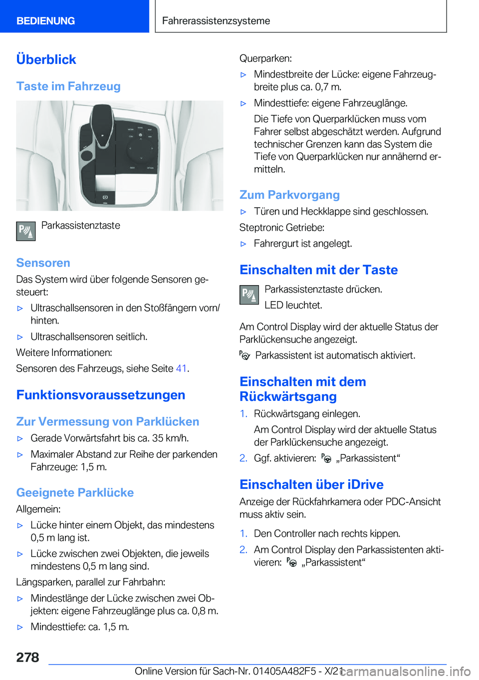 BMW X3 2022  Betriebsanleitungen (in German) �