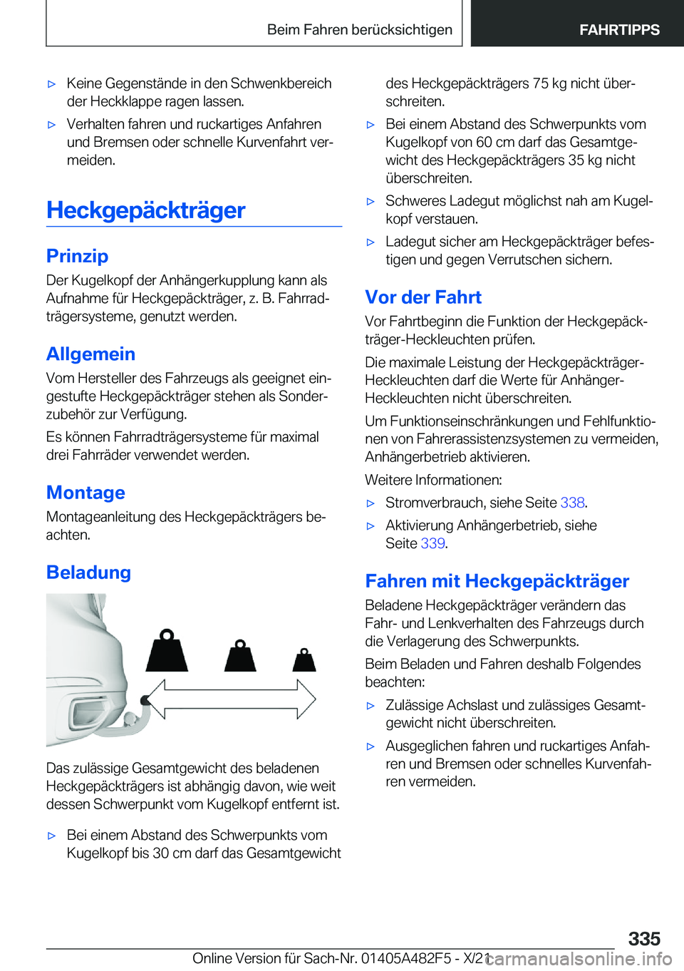 BMW X3 2022  Betriebsanleitungen (in German) x�K�e�i�n�e��G�e�g�e�n�s�t�