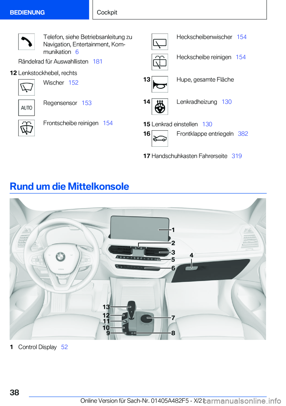 BMW X3 2022  Betriebsanleitungen (in German) �T�e�l�e�f�o�n�,��s�i�e�h�e��B�e�t�r�i�e�b�s�a�n�l�e�i�t�u�n�g��z�u
�N�a�v�i�g�a�t�i�o�n�,��E�n�t�e�r�t�a�i�n�m�e�n�t�,��K�o�mj
�m�u�n�i�k�a�t�i�o�n\_ �6�R�