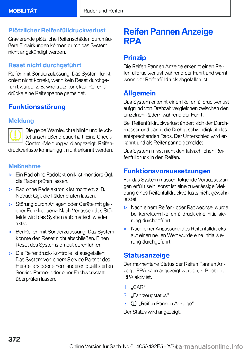 BMW X3 2022  Betriebsanleitungen (in German) �P�l�