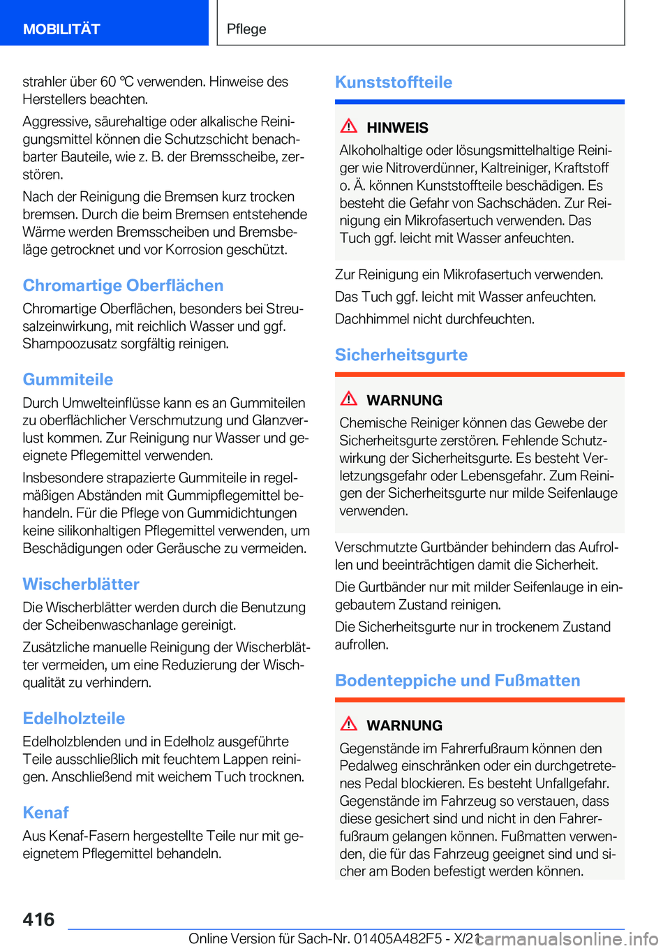 BMW X3 2022  Betriebsanleitungen (in German) �s�t�r�a�h�l�e�r��