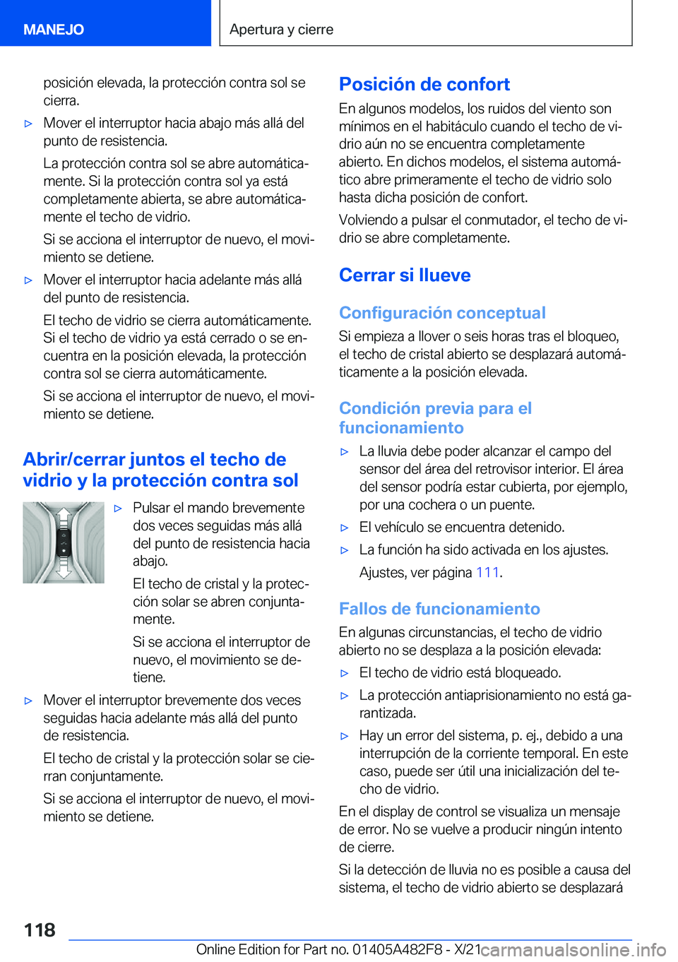BMW X3 2022  Manuales de Empleo (in Spanish) �p�o�s�i�c�i�