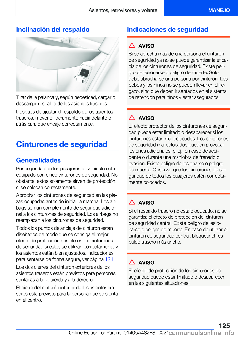 BMW X3 2022  Manuales de Empleo (in Spanish) �I�n�c�l�i�n�a�c�i�