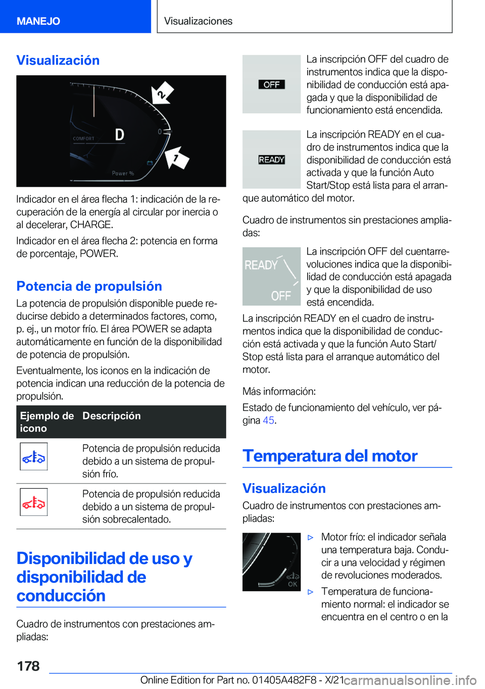 BMW X3 2022  Manuales de Empleo (in Spanish) �V�i�s�u�a�l�i�z�a�c�i�