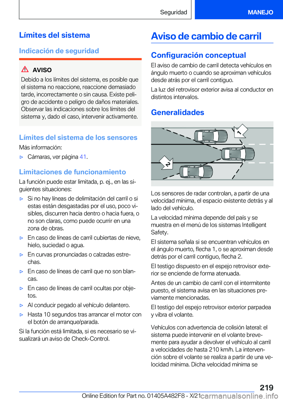 BMW X3 2022  Manuales de Empleo (in Spanish) �L�