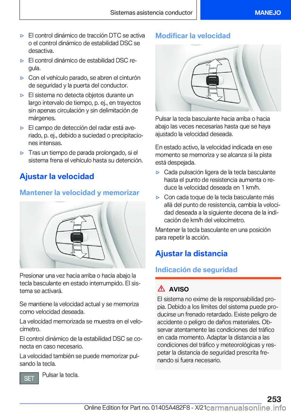 BMW X3 2022  Manuales de Empleo (in Spanish) x�E�l��c�o�n�t�r�o�l��d�i�n�