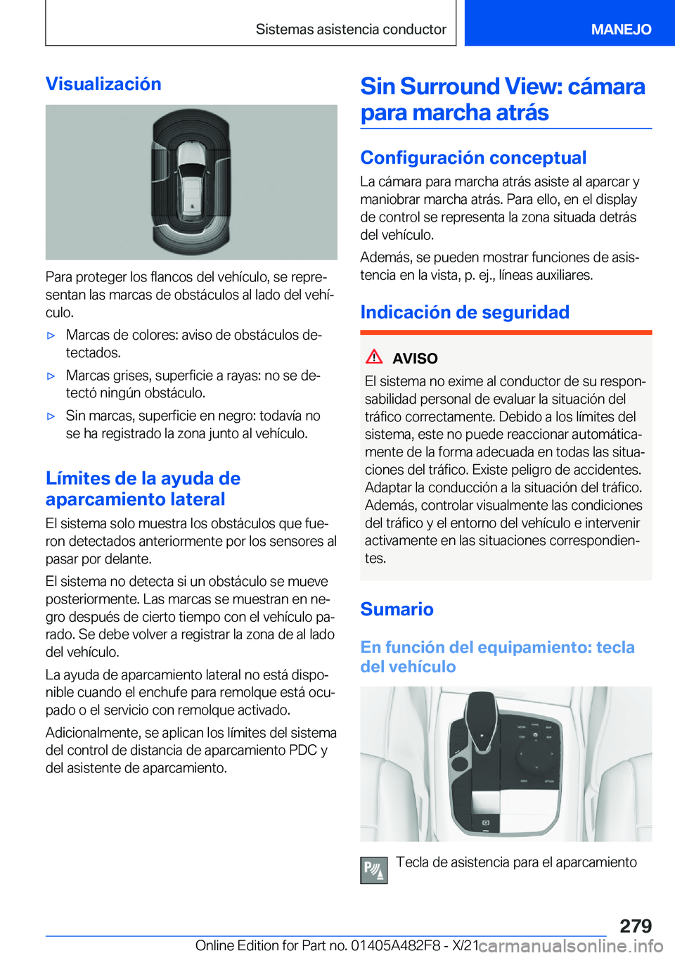 BMW X3 2022  Manuales de Empleo (in Spanish) �V�i�s�u�a�l�i�z�a�c�i�