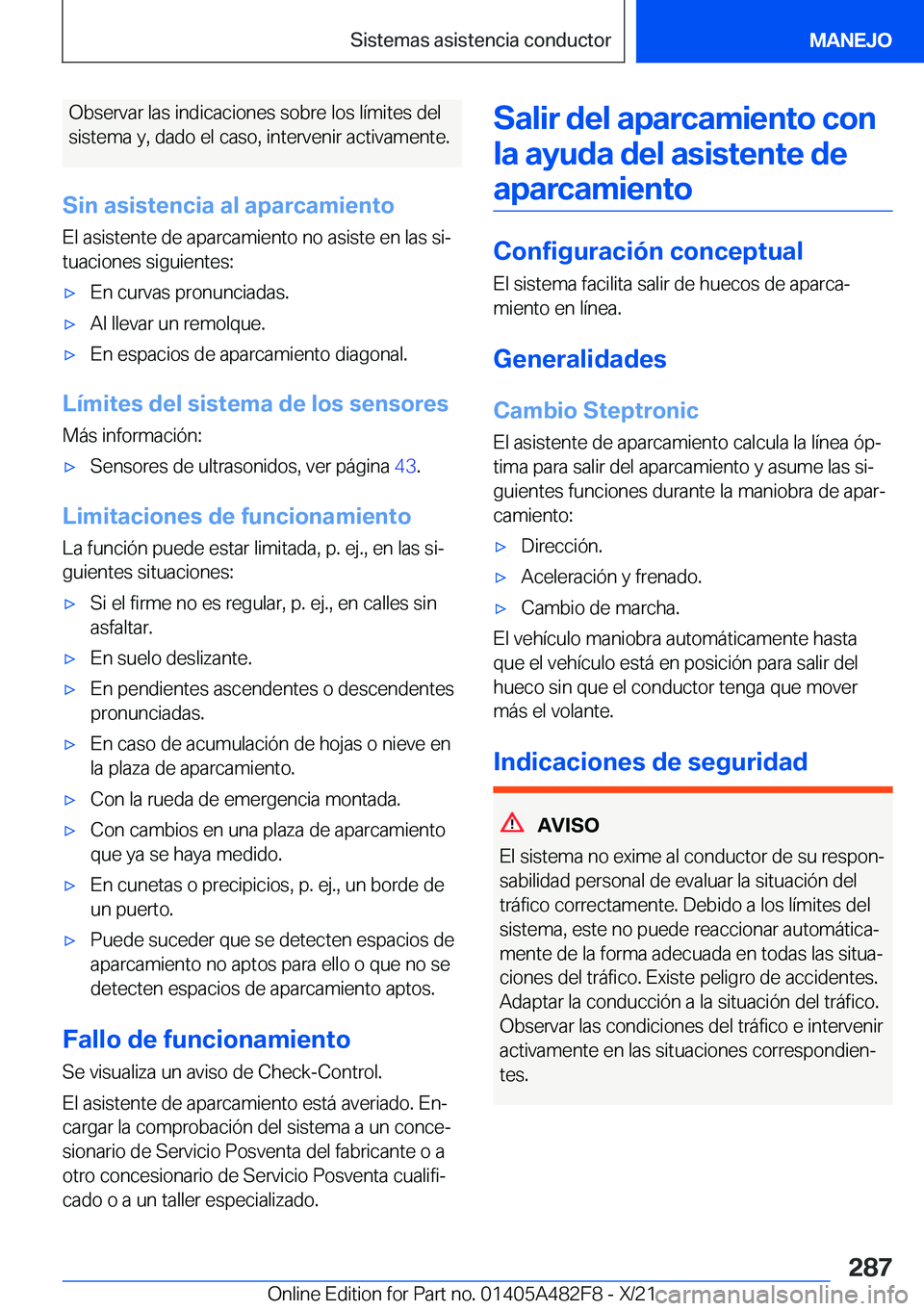 BMW X3 2022  Manuales de Empleo (in Spanish) �O�b�s�e�r�v�a�r��l�a�s��i�n�d�i�c�a�c�i�o�n�e�s��s�o�b�r�e��l�o�s��l�