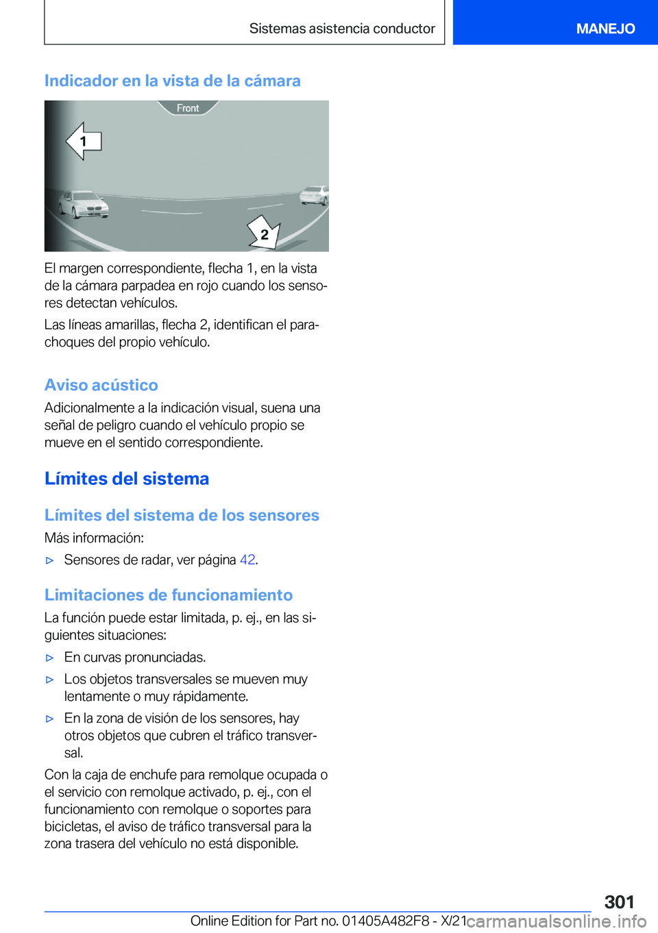 BMW X3 2022  Manuales de Empleo (in Spanish) �I�n�d�i�c�a�d�o�r��e�n��l�a��v�i�s�t�a��d�e��l�a��c�
