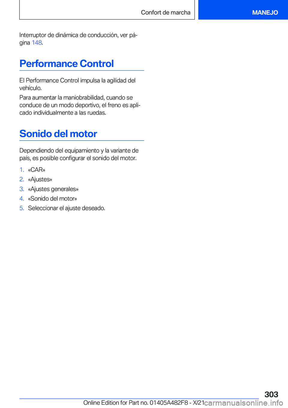 BMW X3 2022  Manuales de Empleo (in Spanish) �I�n�t�e�r�r�u�p�t�o�r��d�e��d�i�n�