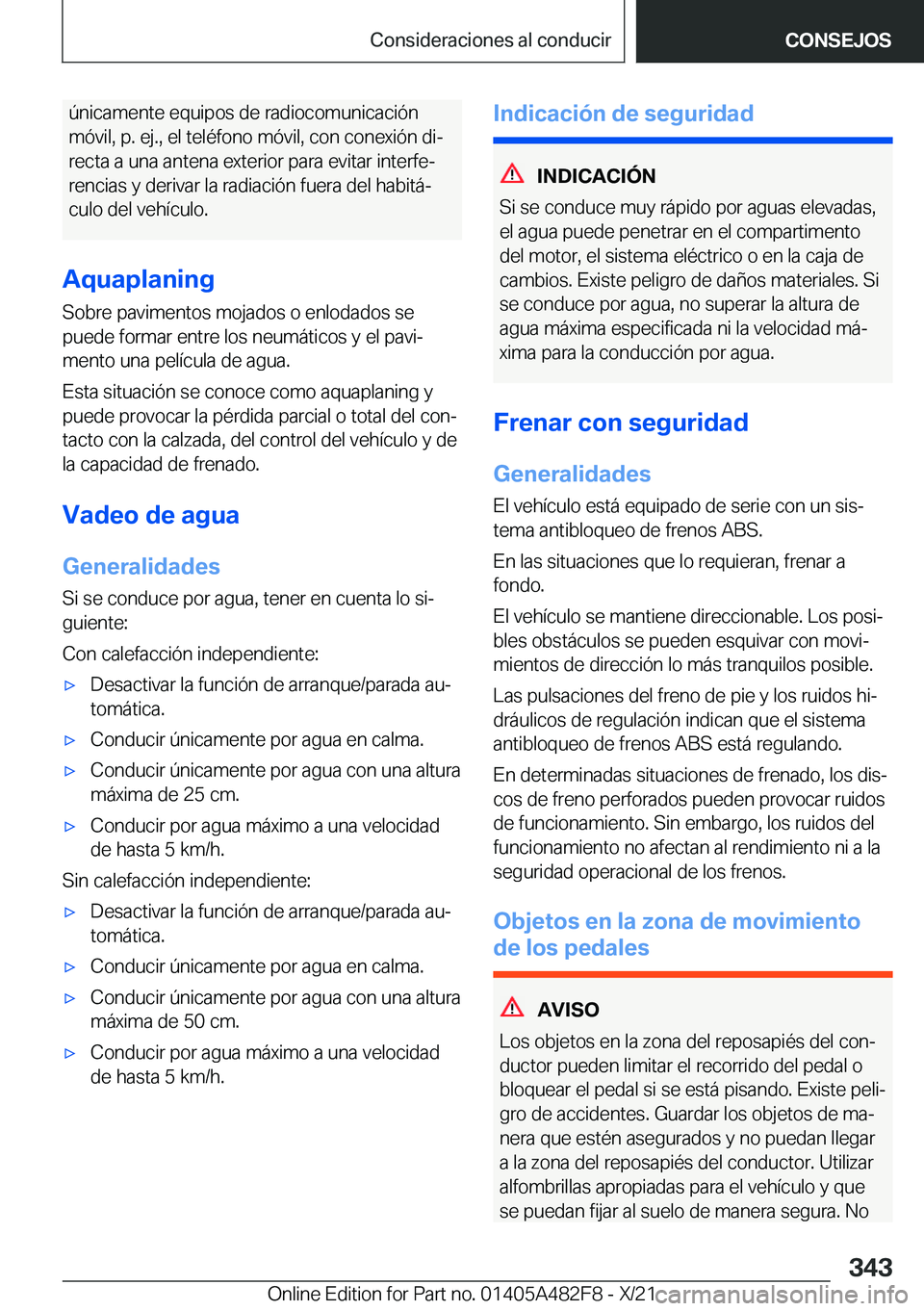 BMW X3 2022  Manuales de Empleo (in Spanish) �