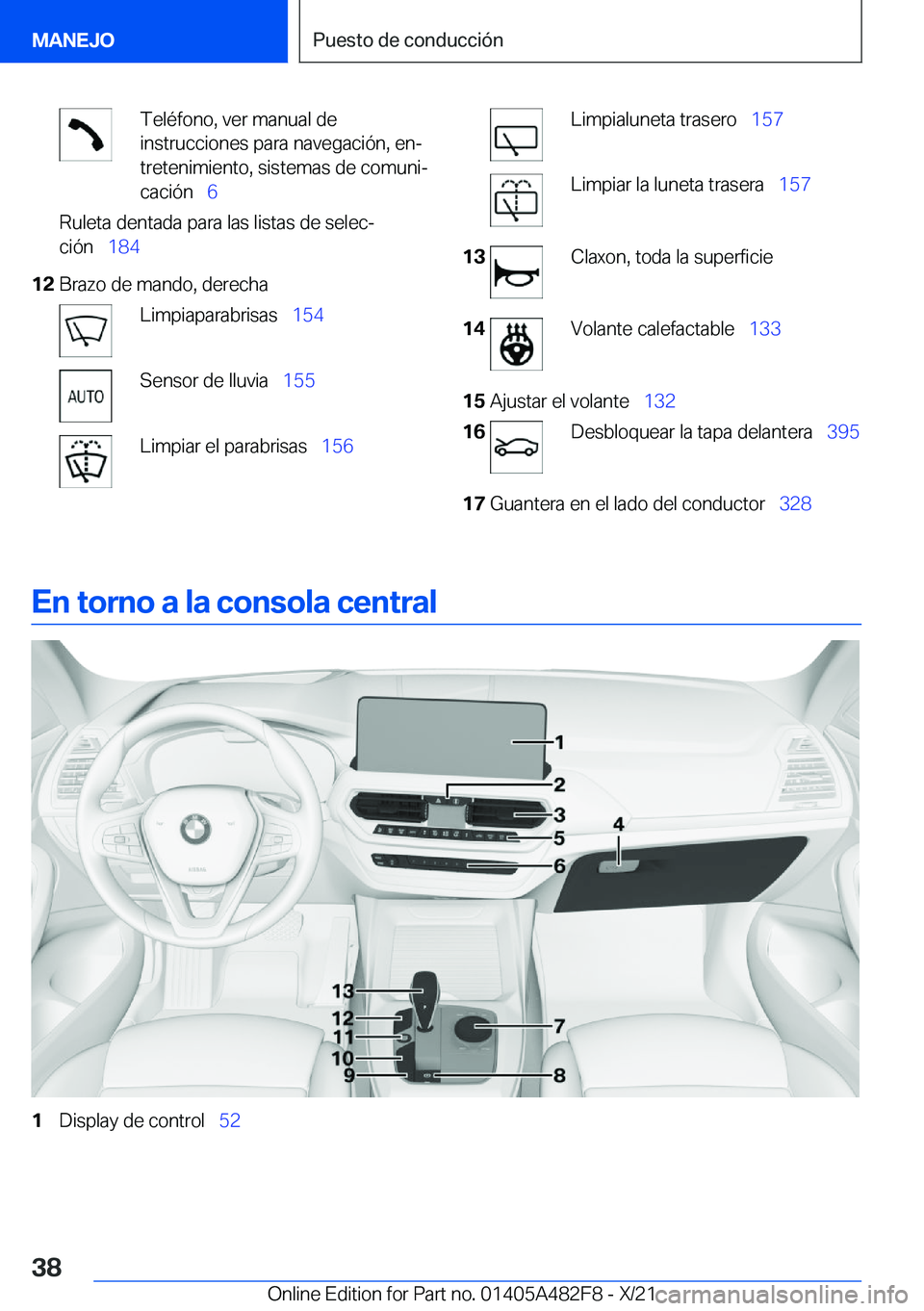 BMW X3 2022  Manuales de Empleo (in Spanish) �T�e�l�