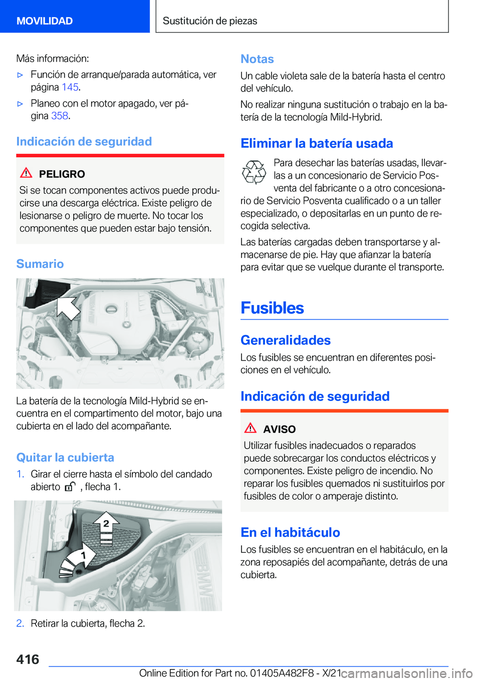 BMW X3 2022  Manuales de Empleo (in Spanish) �M�