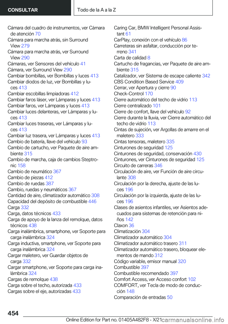 BMW X3 2022  Manuales de Empleo (in Spanish) �C�