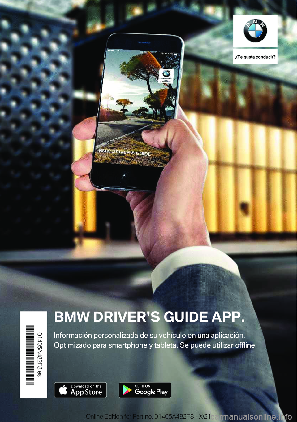 BMW X3 2022  Manuales de Empleo (in Spanish) ��T�e��g�u�s�t�a��c�o�n�d�u�c�i�r� �B�M�W��D�R�I�V�E�R�'�S��G�U�I�D�E��A�P�P�.
�*�n�f�o�r�m�a�c�i�