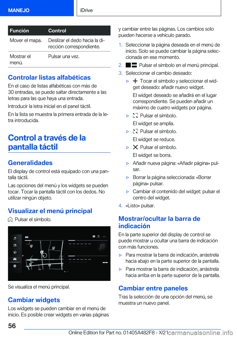 BMW X3 2022  Manuales de Empleo (in Spanish) �F�u�n�c�i�