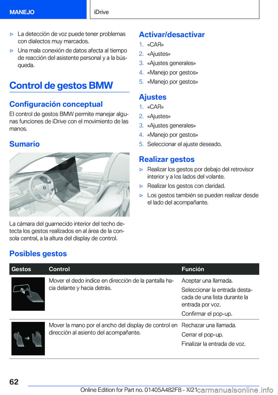 BMW X3 2022  Manuales de Empleo (in Spanish) x�L�a��d�e�t�e�c�c�i�