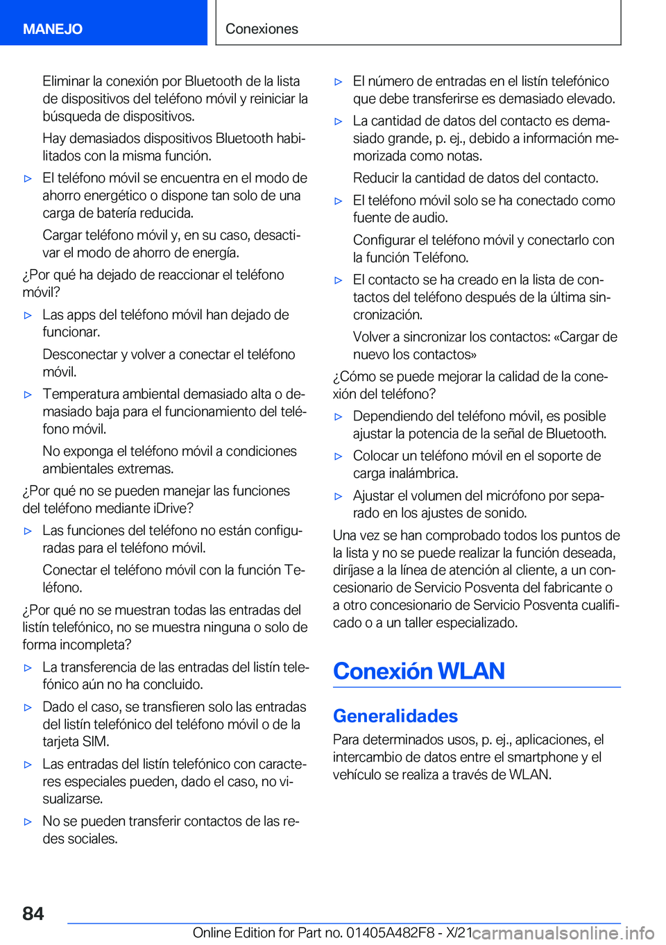 BMW X3 2022  Manuales de Empleo (in Spanish) �E�l�i�m�i�n�a�r��l�a��c�o�n�e�x�i�