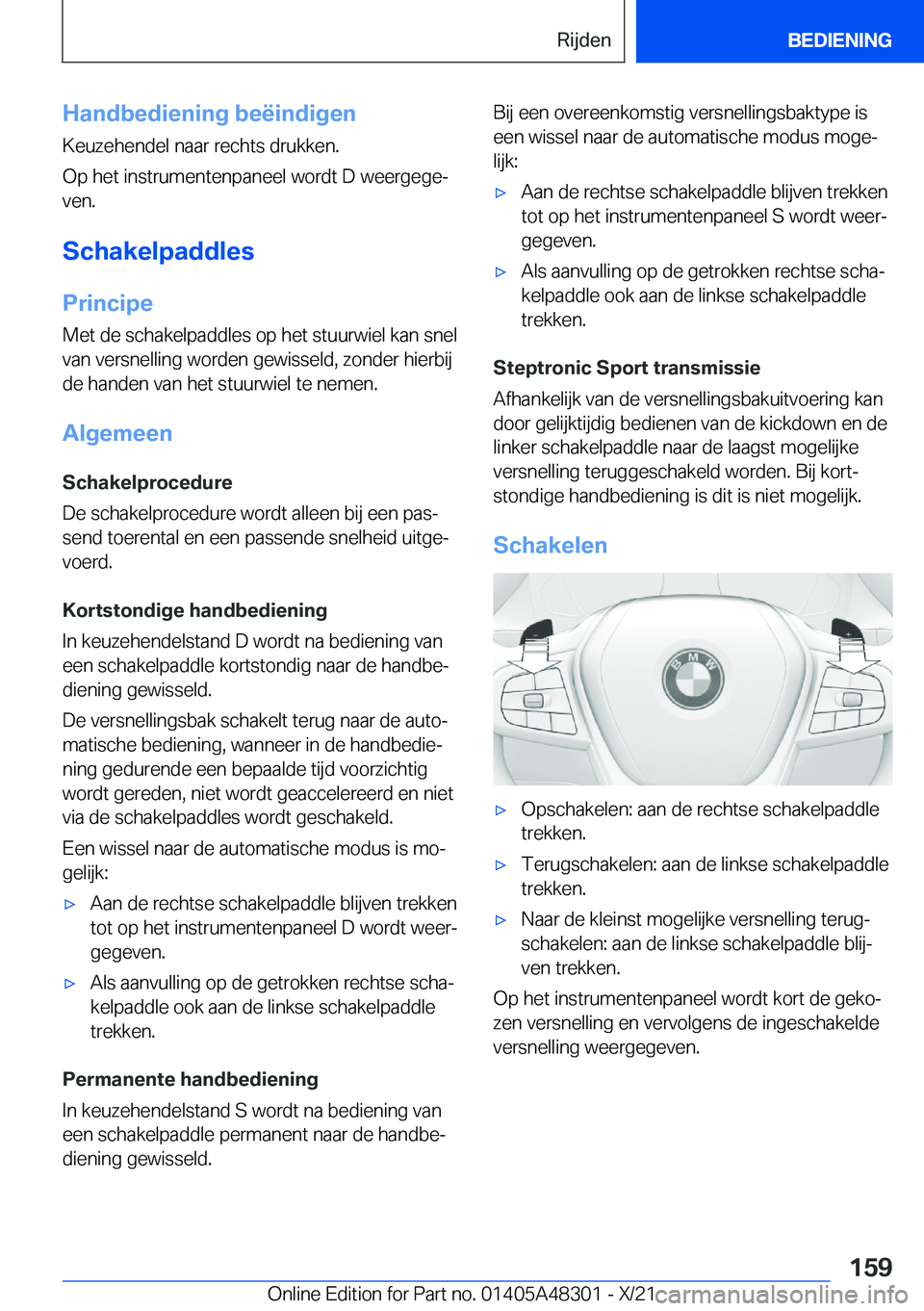 BMW X3 2022  Instructieboekjes (in Dutch) �H�a�n�d�b�e�d�i�e�n�i�n�g��b�e�