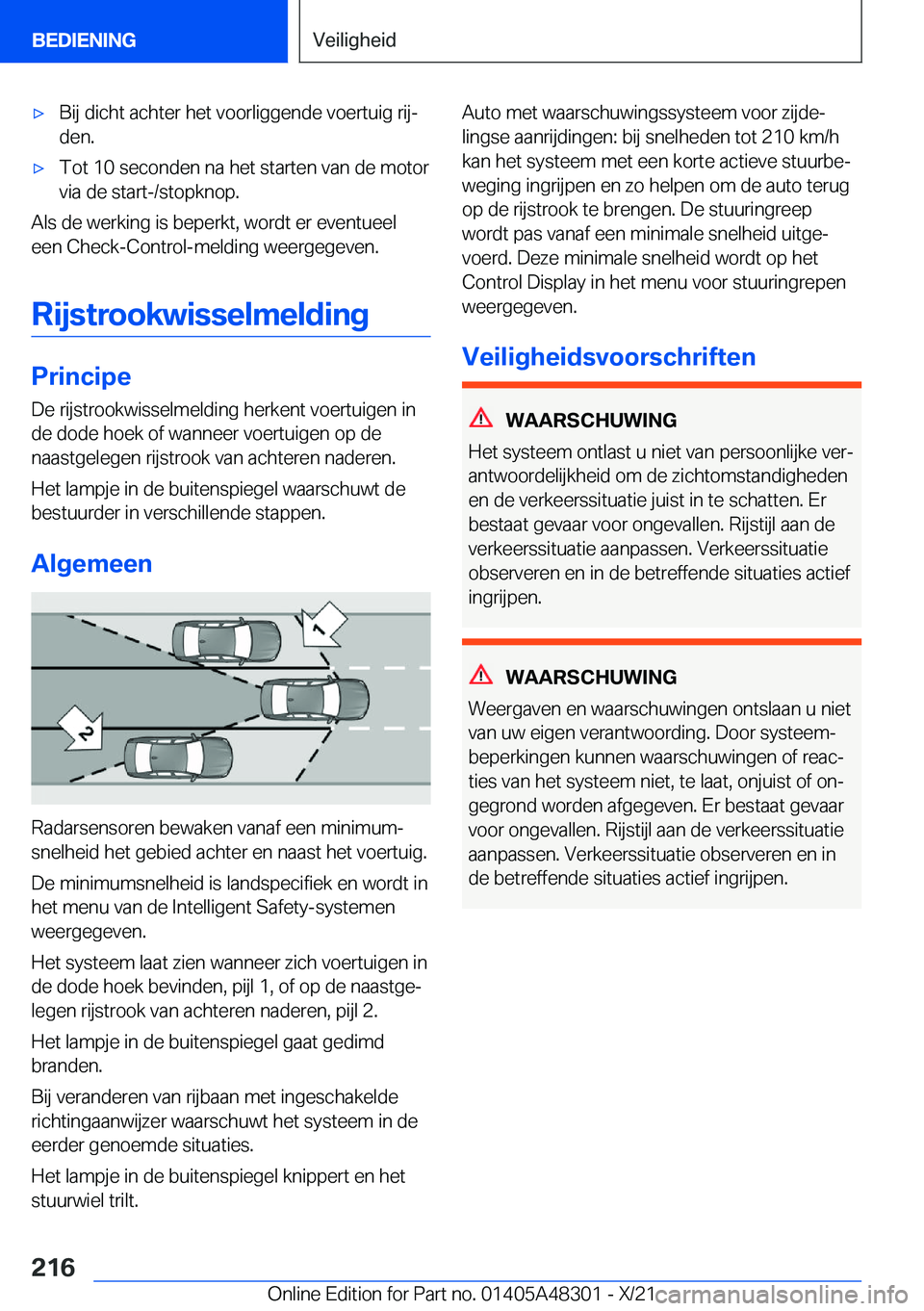 BMW X3 2022  Instructieboekjes (in Dutch) 'x�B�i�j��d�i�c�h�t��a�c�h�t�e�r��h�e�t��v�o�o�r�l�i�g�g�e�n�d�e��v�o�e�r�t�u�i�g��r�i�jj�d�e�n�.'x�T�o�t��1�0��s�e�c�o�n�d�e�n��n�a��h�e�t��s�t�a�r�t�e�n��v�a�n��d�e��m�o�t�o�r