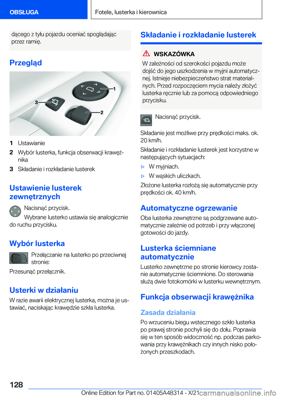 BMW X3 2022  Instrukcja obsługi (in Polish) �d�