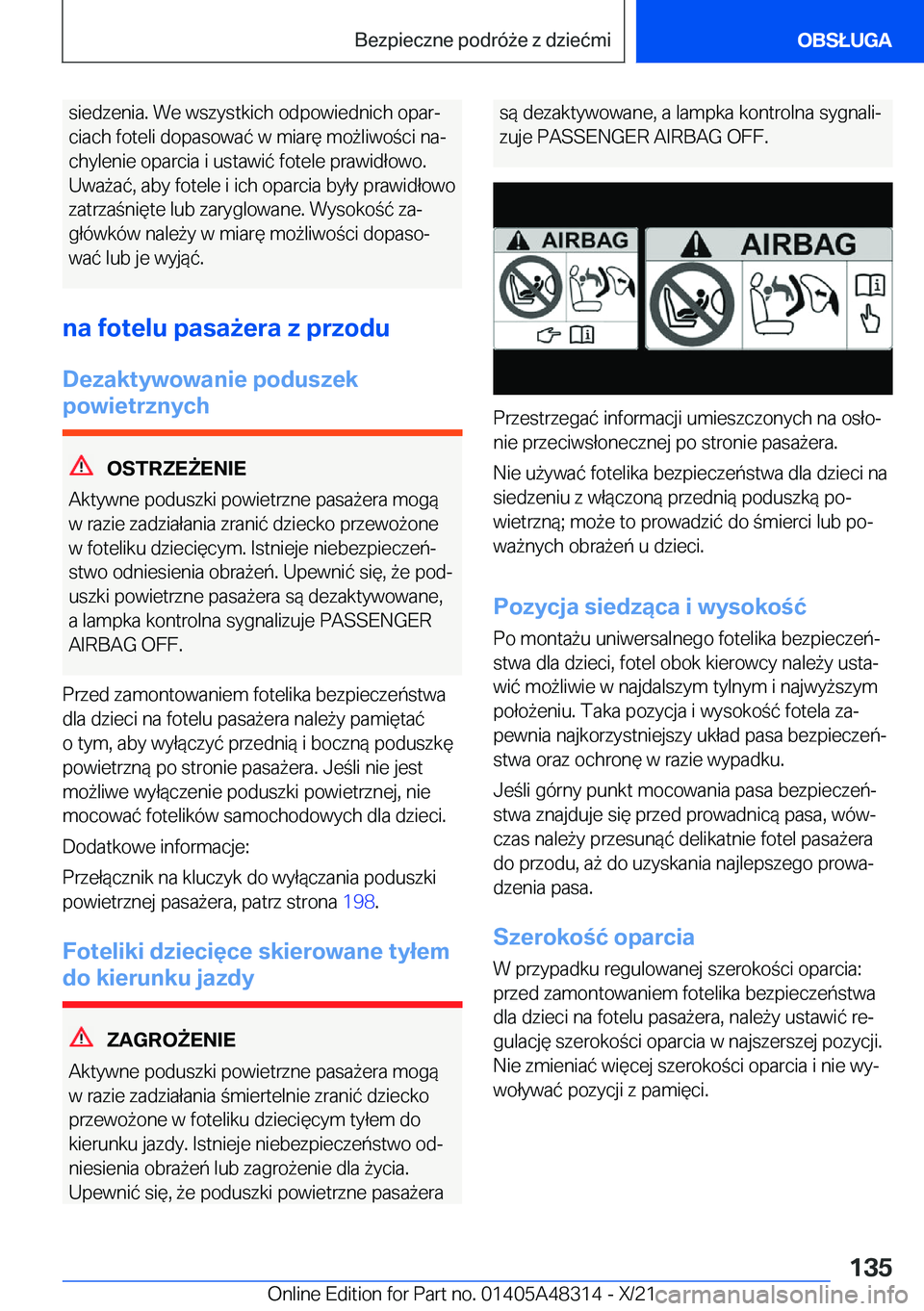 BMW X3 2022  Instrukcja obsługi (in Polish) �s�i�e�d�z�e�n�i�a�.��W�e��w�s�z�y�s�t�k�i�c�h��o�d�p�o�w�i�e�d�n�i�c�h��o�p�a�rj�c�i�a�c�h��f�o�t�e�l�i��d�o�p�a�s�o�w�a�