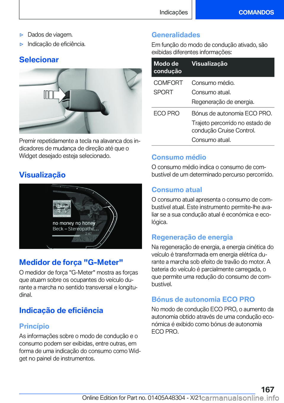 BMW X3 2022  Manual do condutor (in Portuguese) x�D�a�d�o�s��d�e��v�i�a�g�e�m�.x�I�n�d�i�c�a�