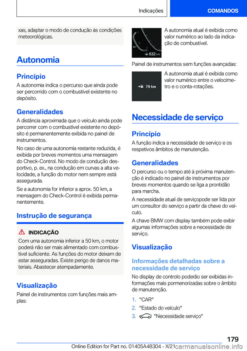 BMW X3 2022  Manual do condutor (in Portuguese) �x�a�s�,��a�d�a�p�t�a�r��o��m�o�d�o��d�e��c�o�n�d�u�