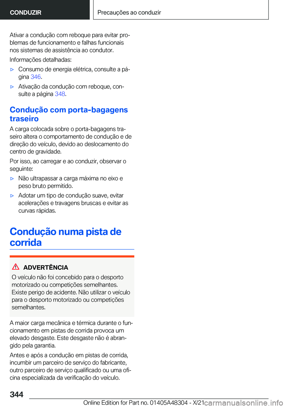 BMW X3 2022  Manual do condutor (in Portuguese) �A�t�i�v�a�r��a��c�o�n�d�u�